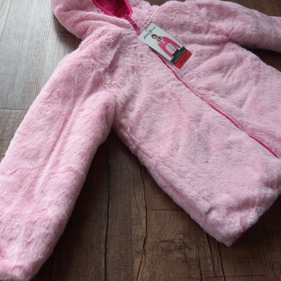 🧥  Eddie Bouer. M-10-12 Youth Reversable Jacket 🧥 - Picture 6 of 8